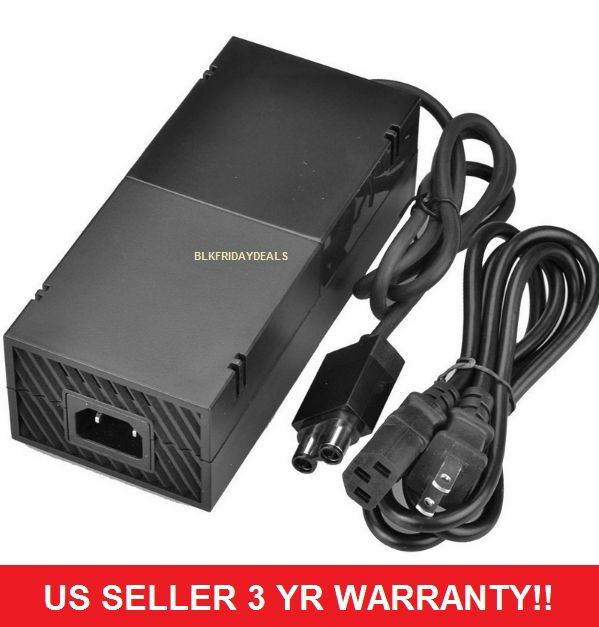 H59 Xbox One 200w Ac Adapter Charger Power Supply Cord Cable Microsoft Console