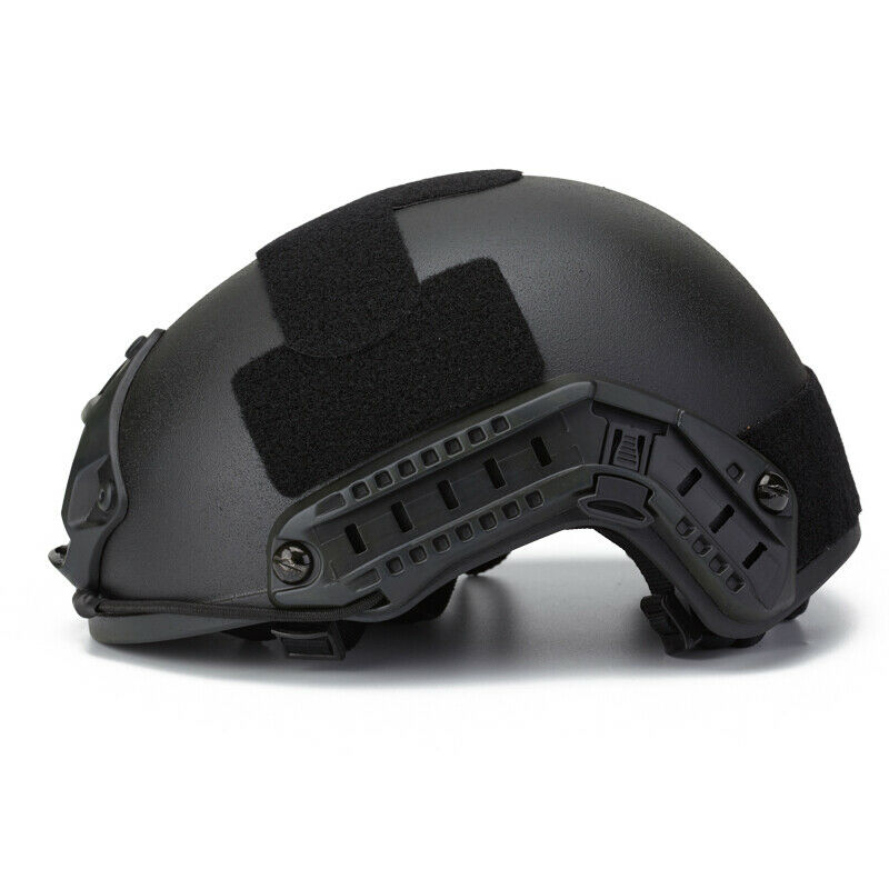 Army Uhmw-pe Ballistic Helmet Bullet Proof Lvl Iiia Large Size Black Color