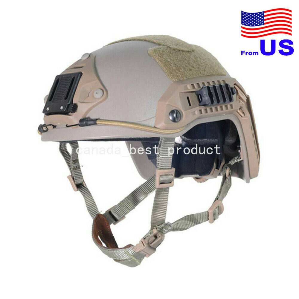 Fma Adjustable Maritime Helmet Abs For Airsoft Paintball De Tan Usa