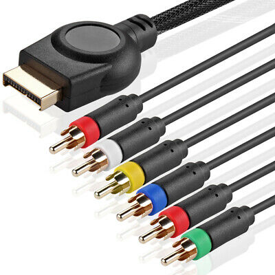 Hd Component Av Video Audio Multi Out Cable Set For Ps3 Playstation 3 Ps3 & Ps2