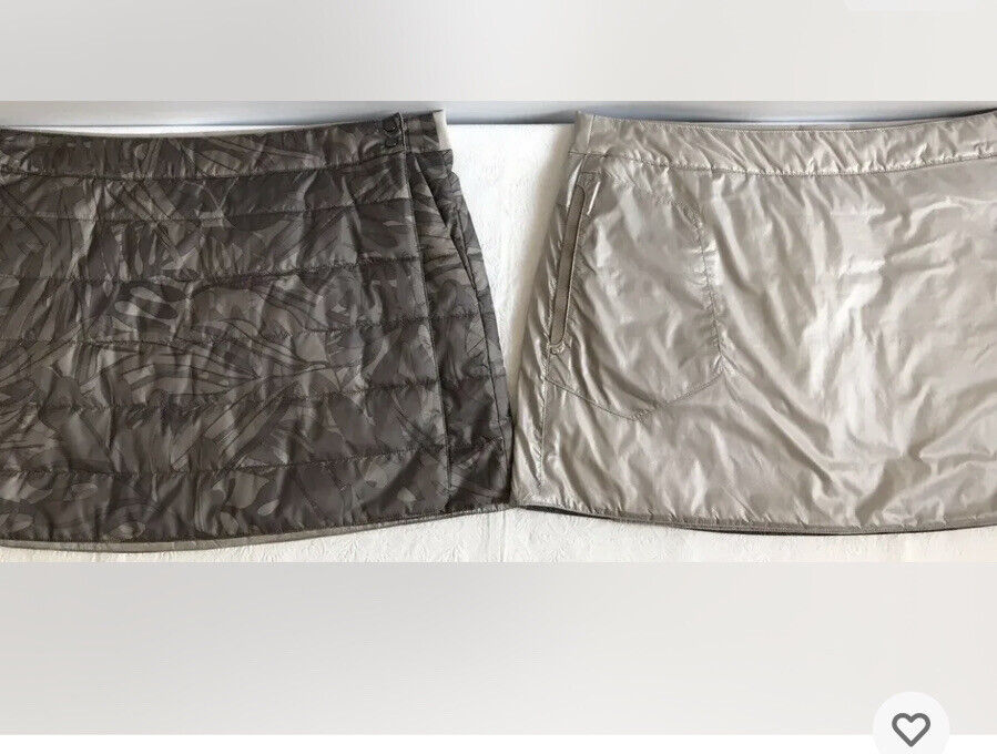 Nwt Ralph Lauren Rlx Golf Camo Quilted Reversible Wrap Skirt X-small Xs Rare!!