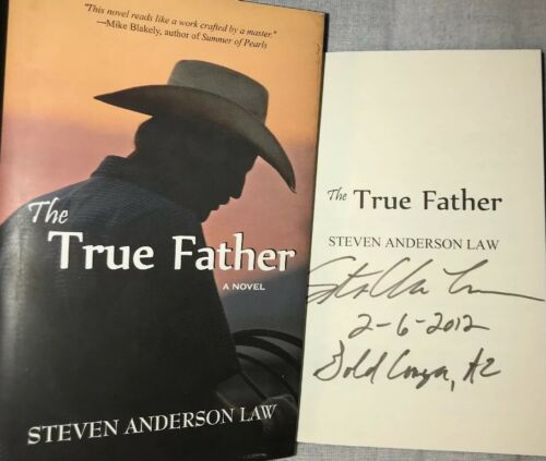 Signed Steven Anderson Law Autographed Book The True Father Dj Hc Free Shipping