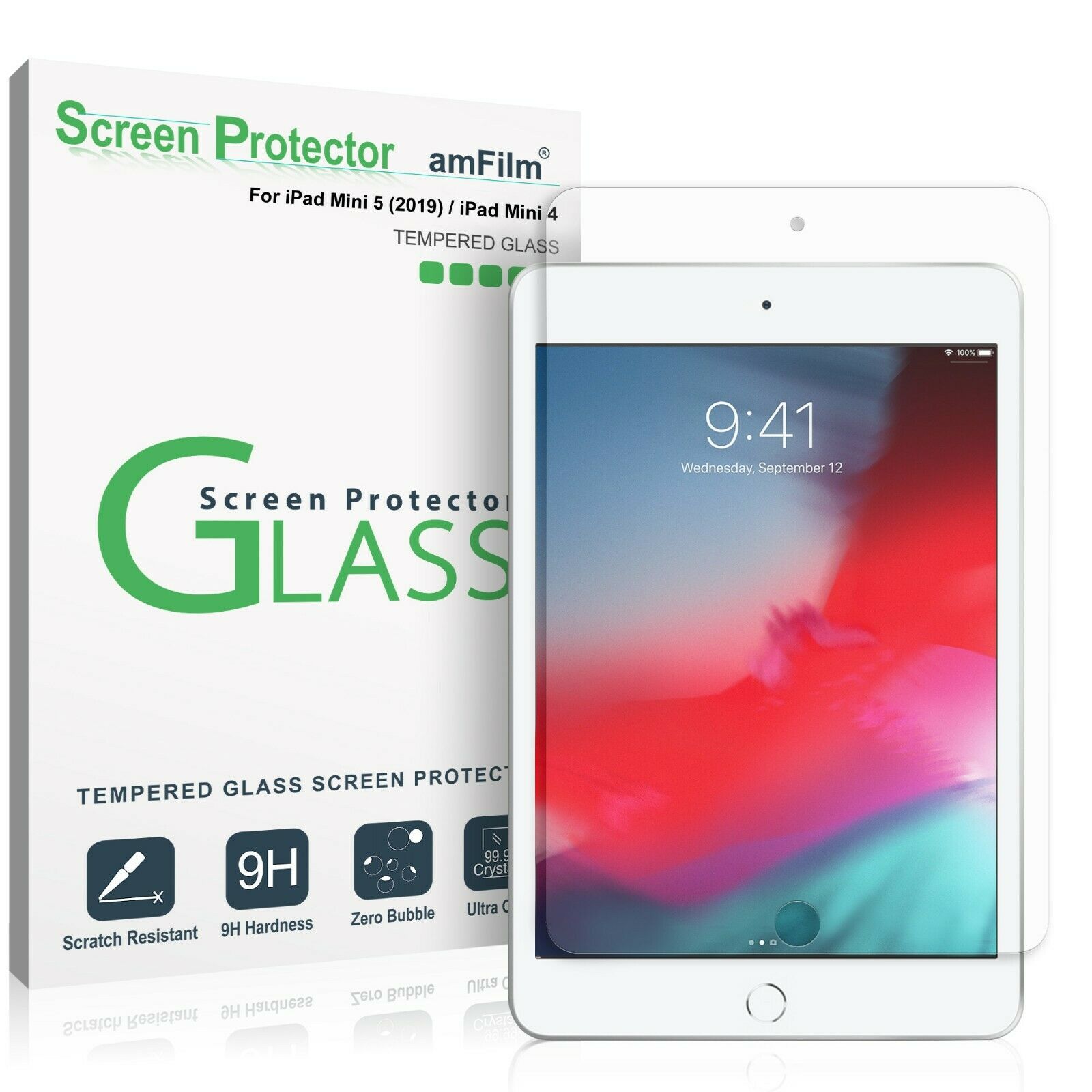 Apple Ipad Mini 5 / Mini 4 Premium Tempered Glass Screen Protector (1 Pack)