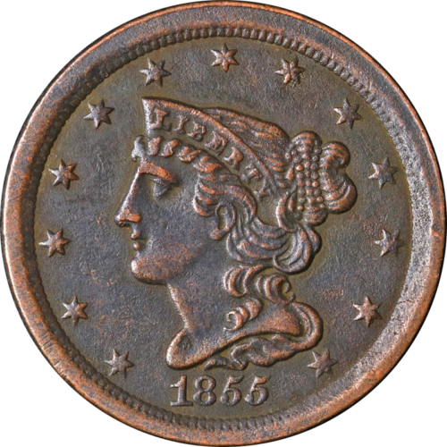 1855 Half Cent Great Deals From The Executive Coin Company