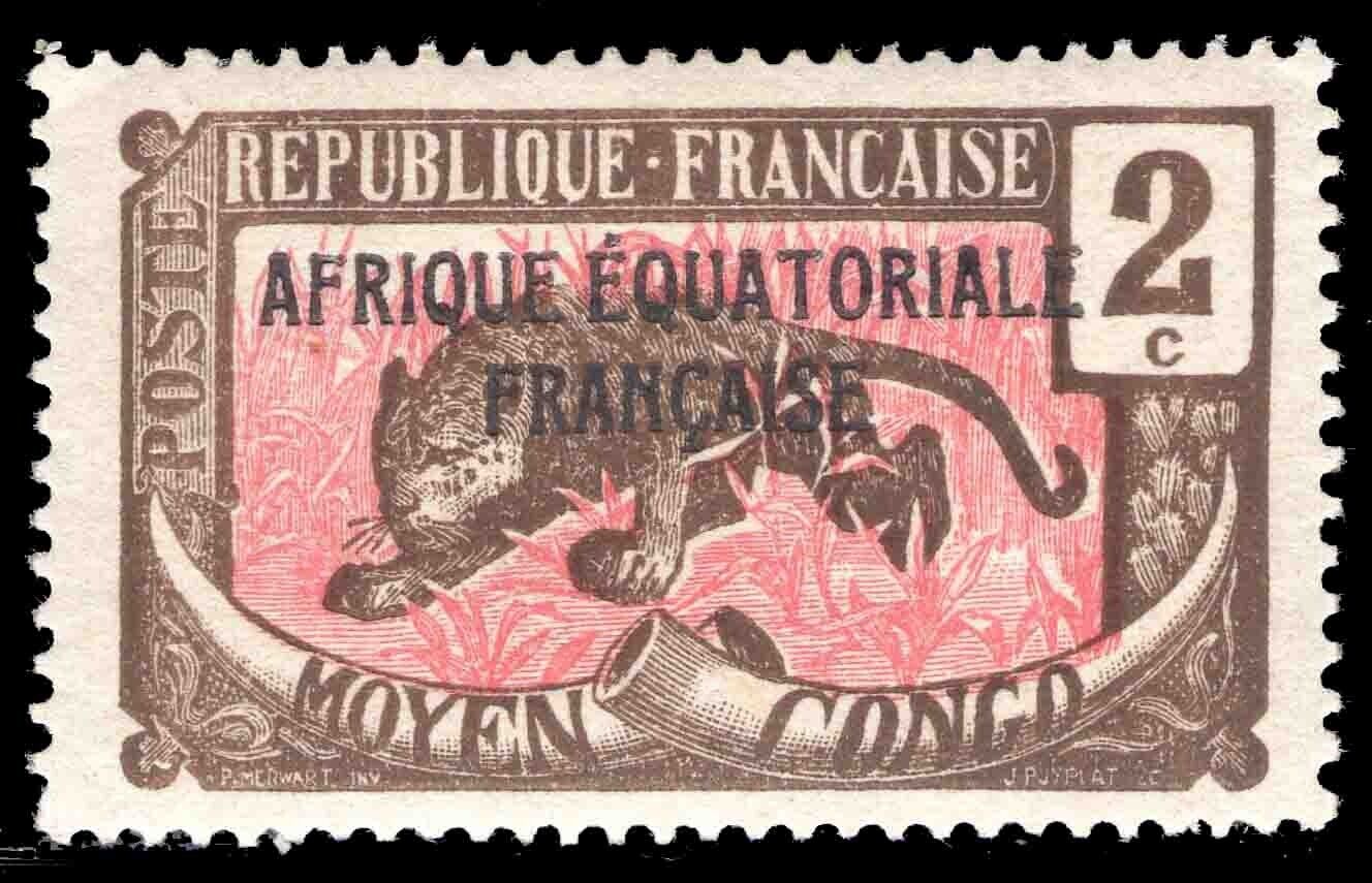 Momen: French Colonies Tchad Chad Sc #20a "tchad Omitted" Mint Og H Lot #65913