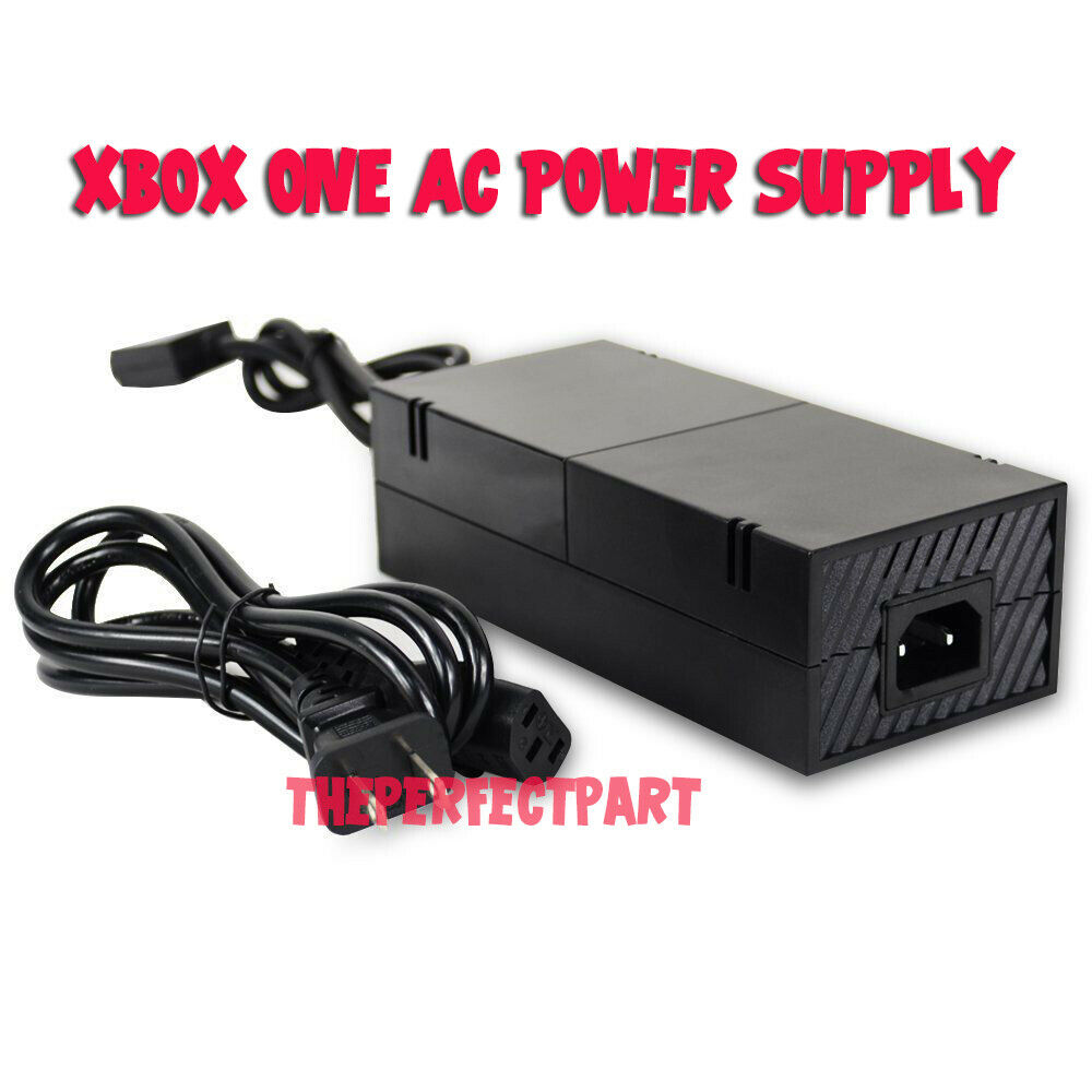 For Microsoft Xbox One Console Ac Adapter Brick Charger Power Supply Cord Cable