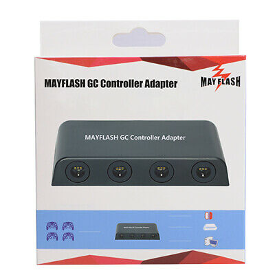 Mayflash 4 Port Adapter For Gamecube Controller To Wiiu & Pc Smash Brothers