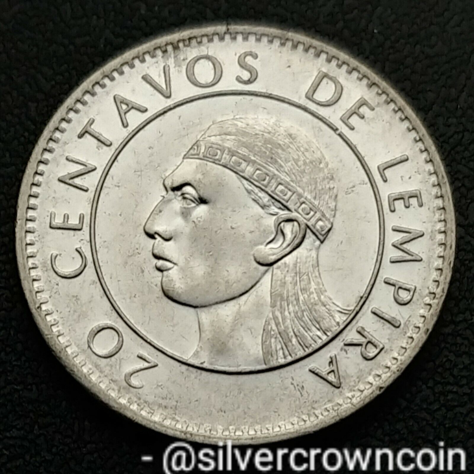 Honduras 20 Centavos De Lempira 1991. Km#83a.1. Twenty Cents Coin. Small Arms.
