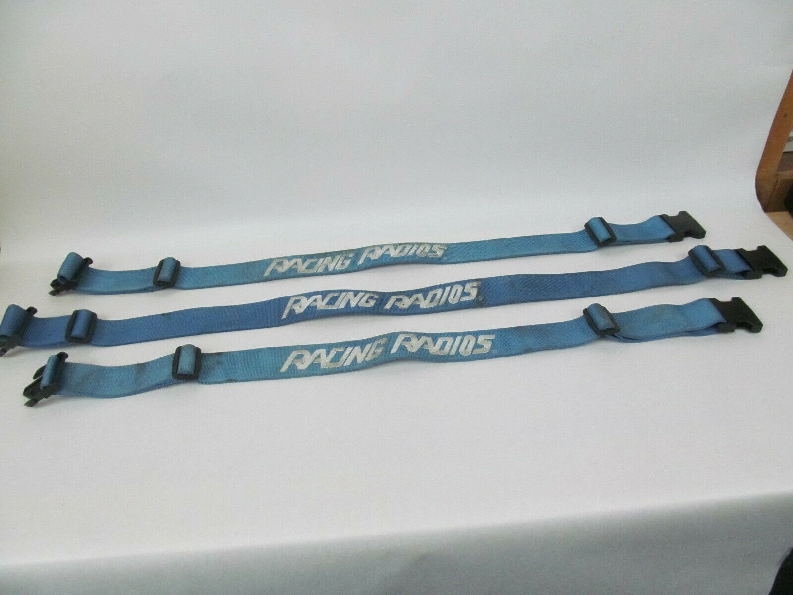 3 Racing Radios Brand Belt Straps For Radio Holsters Blue