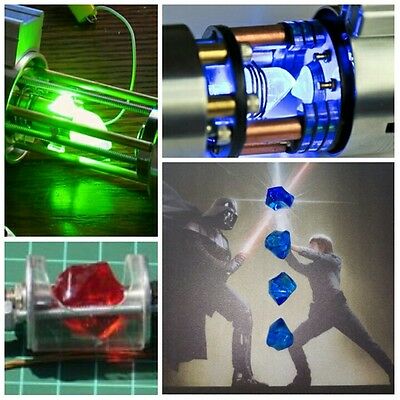 Star Wars Replica Lightsaber Kyber Crystal Only Custom Chamber Not Galaxy's Edge