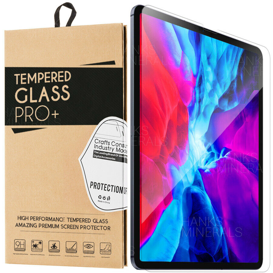 Tempered Glass Screen Protector For Ipad Pro 12.9" ( 2018 / 2020 ) 3rd 4th Gen