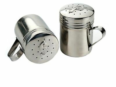 Rsvp 18/8 Stainless Steel Stovetop Salt And Pepper Shaker Set
