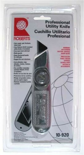 Roberts 10-920-6 Professional Utility Knife,no 10-920-6