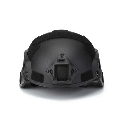 Uhmw-pe Bullet Proof Mich 2000b Level Iiia  Ballistic Helmet Bk L