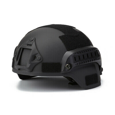 Uhmw-pe Bullet Proof Mich 2000b Nij Level Iiia Ballistic Helmet Large Black