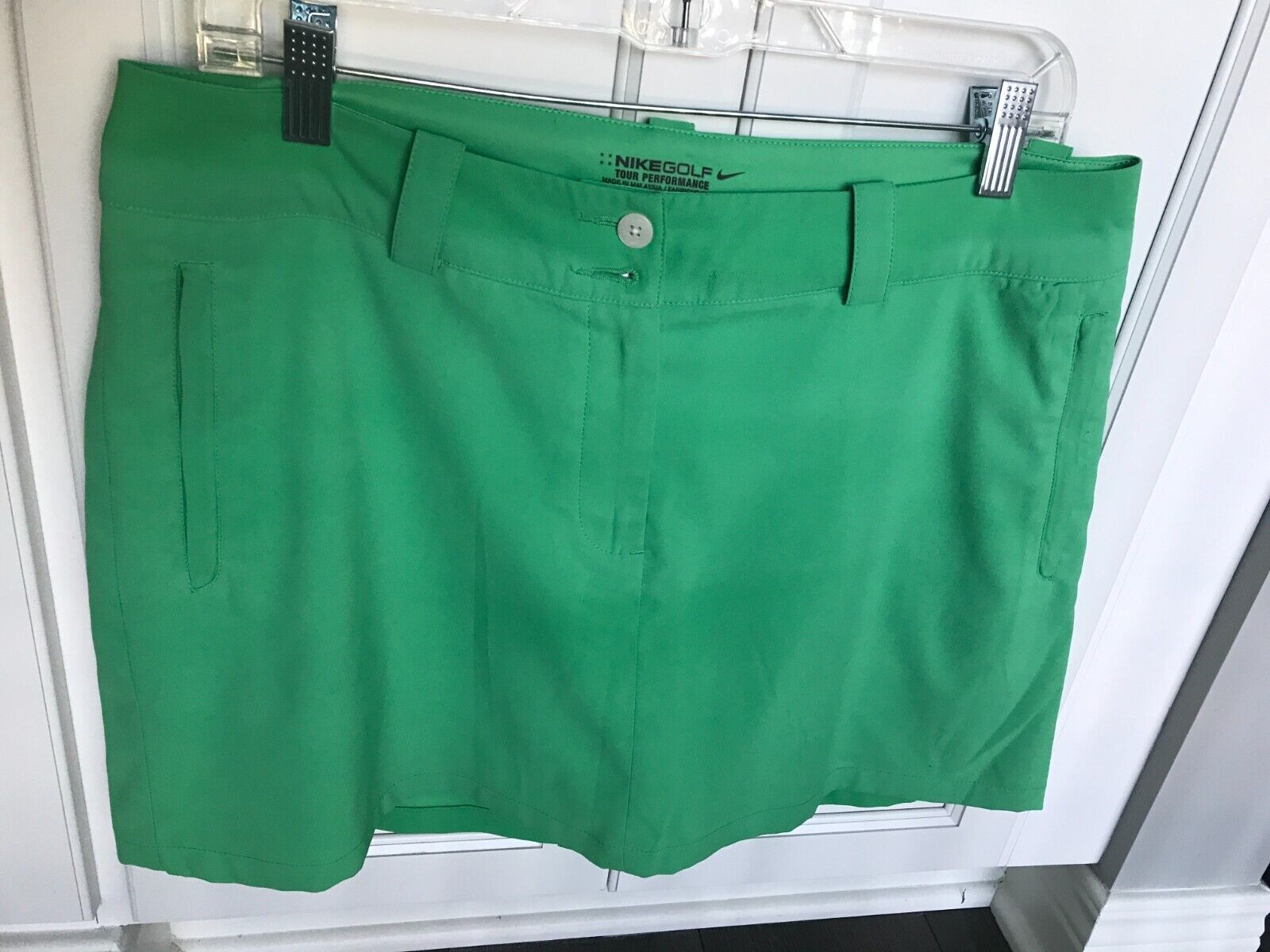Women's Nike Golf Fit Dri-fit Green Skort Skirt Size 8