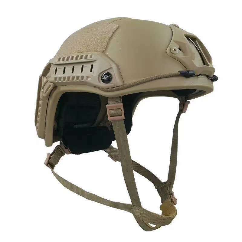 Army Uhmw-pe Ballistic Helmet Bullet Proof Lvl Iiia Tan Large Size
