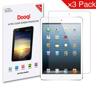 3x Dooqi Hd Clear Screen Protector For New Ipad 6th Gen 9.7inch 2018 A1893 A1954