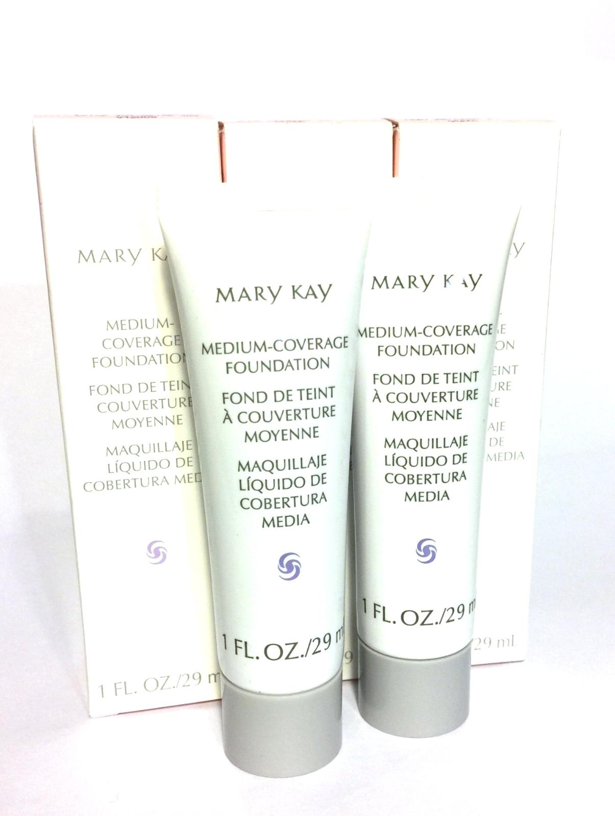 Mary Kay Medium Coverage Foundation~gray/pink Cap~normal & Oily Skin~control Oil