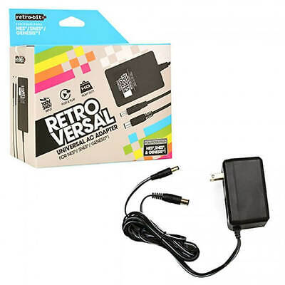 New Ac Adapter For Nes, Snes & Genesis Systems - Super Nintendo Power Cable Cord