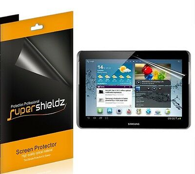 3x Supershieldz Clear Screen Protector For Samsung Galaxy Tab 2 10.1 P5100