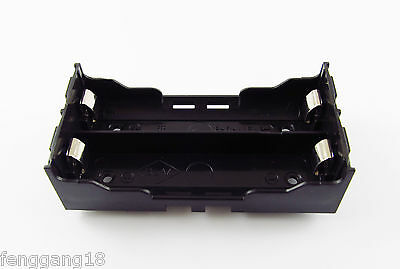 Hold Two 2 Li-ion Lithium 18650 Diy Battery Box Holder Case With 4 Pins Contact