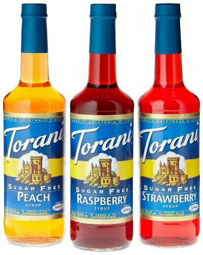 Torani 750 Ml Sugar Free Flavoring Syrup 25.4 Oz (select Flavor Below)