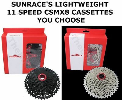 Sunrace Csmx8 11 Speed 11-40 11-42 11-46 11-50 Bike Cassette Fits Shimano Sram