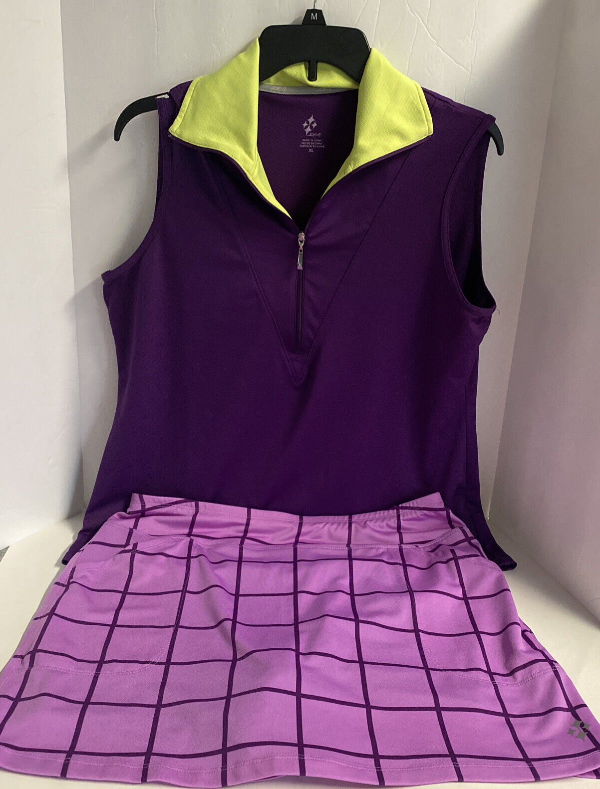 Jofit Golf Outfit Size Xl Top And Skort Purple. Worn Once Pockets!