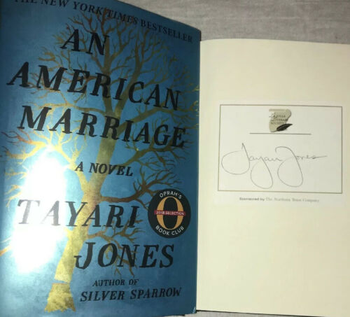 Signed An American Marriage By Tayari Jones Hardcover Hc Oprah’s Book Club Dj