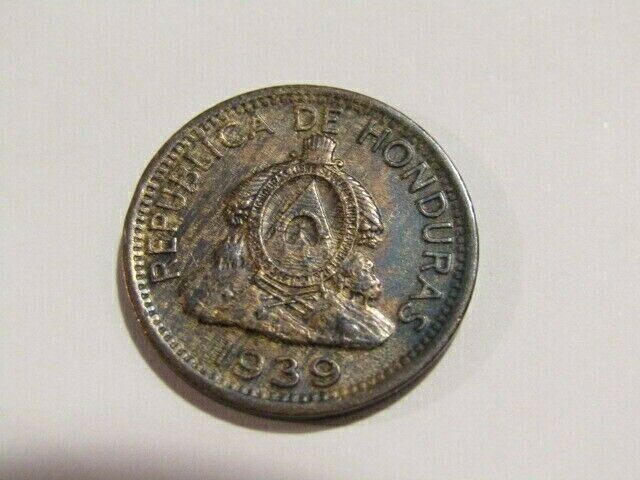 Honduras 1939 2 Centavos Coin