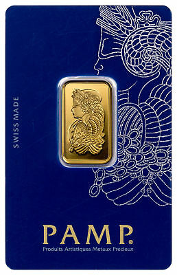 Pamp Suisse 10 Gram .9999 Gold Bar Fortuna With Assay Certificate Sku29097 Delay