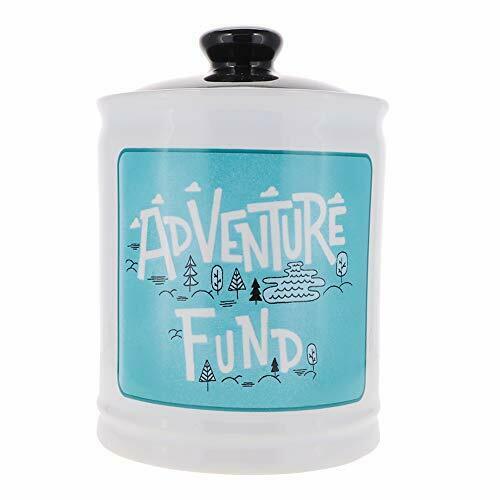Cottage Creek Adventure Fund Jar | Our Adventure Coin Bank With Removable Bla...