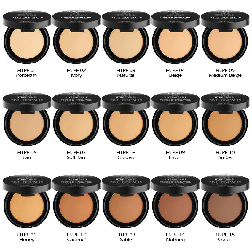 1 Nyx Hydra Touch Powder Foundation - Htpf "pick Your 1 Color" *joy's Cosmetics*
